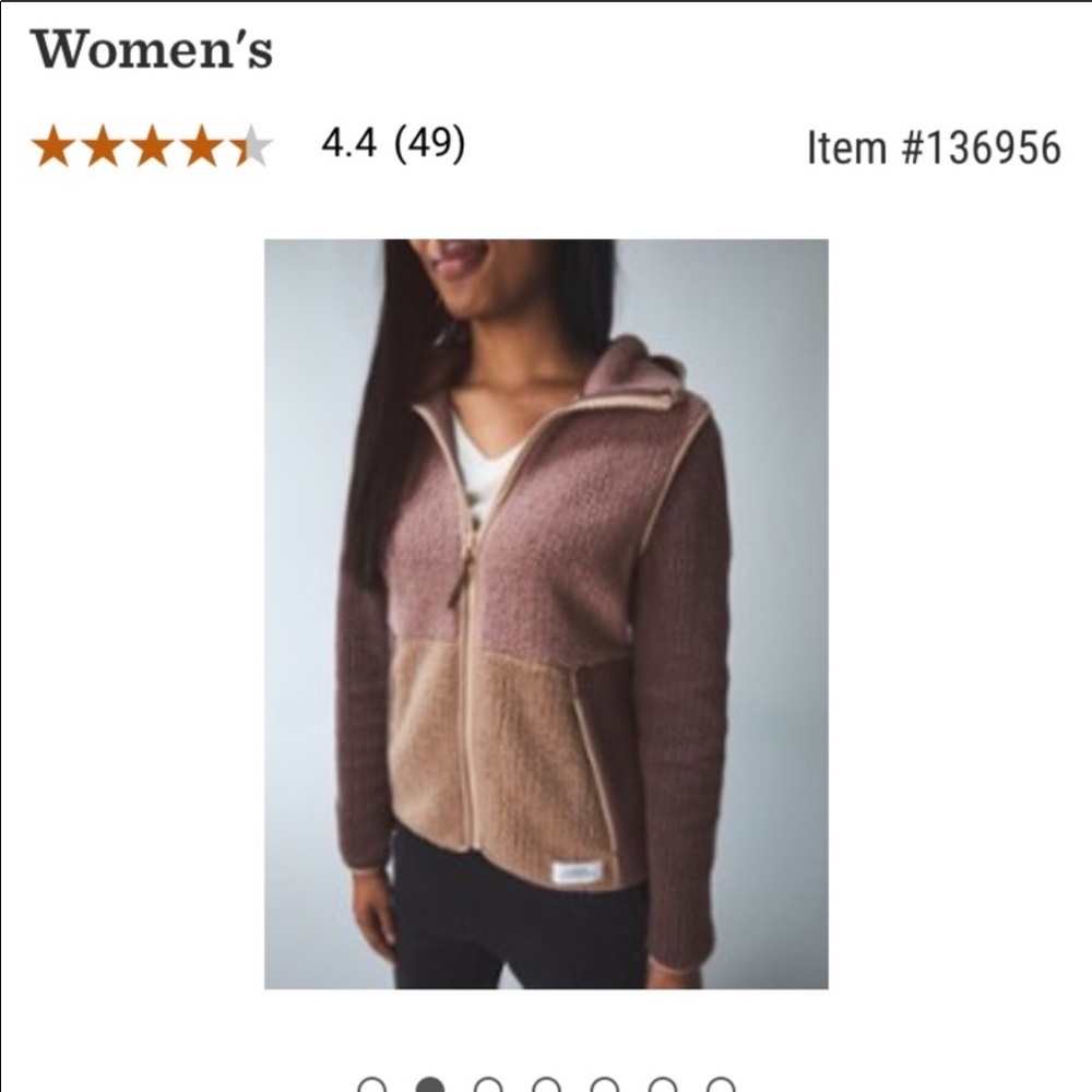 REI Aureum Sherpa Hoodie Zip Jacket